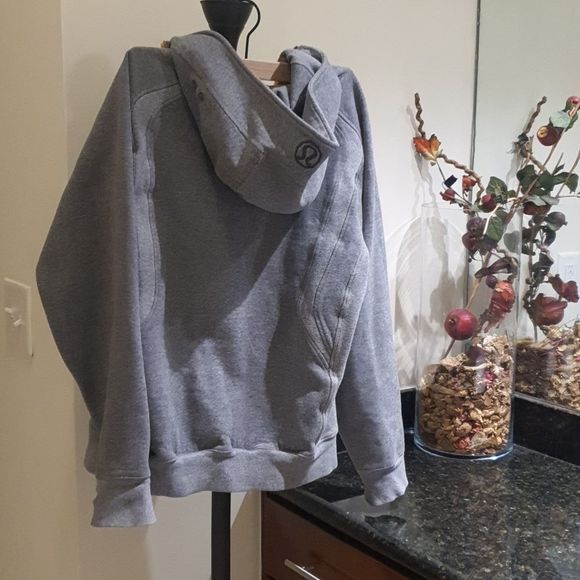 Lululemon EUC Best Coast Hoodie Jacket Grey Mens Sz M - Picture 8 of 9